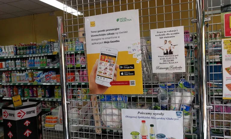 &#8222;Moja Gazetka&#8221; z akcją reklamową w sklepach na terenie Polski