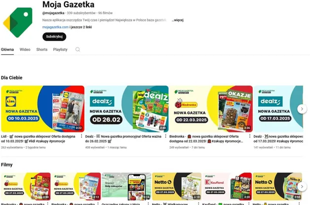 Moja Gazetka ma kanał na YouTube!