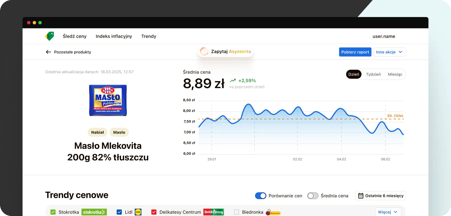 Panel Retail Radar - analiza cen i promocji