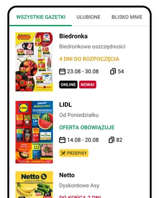 MojaGazetka mobile app